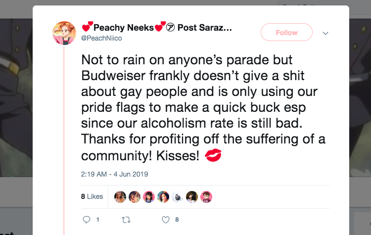Budweiser 2019 Pride controversy