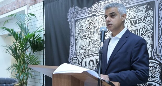 「Creative Enterprise Zones」スキームを提唱する、ロンドン市長のSadiq Khan。