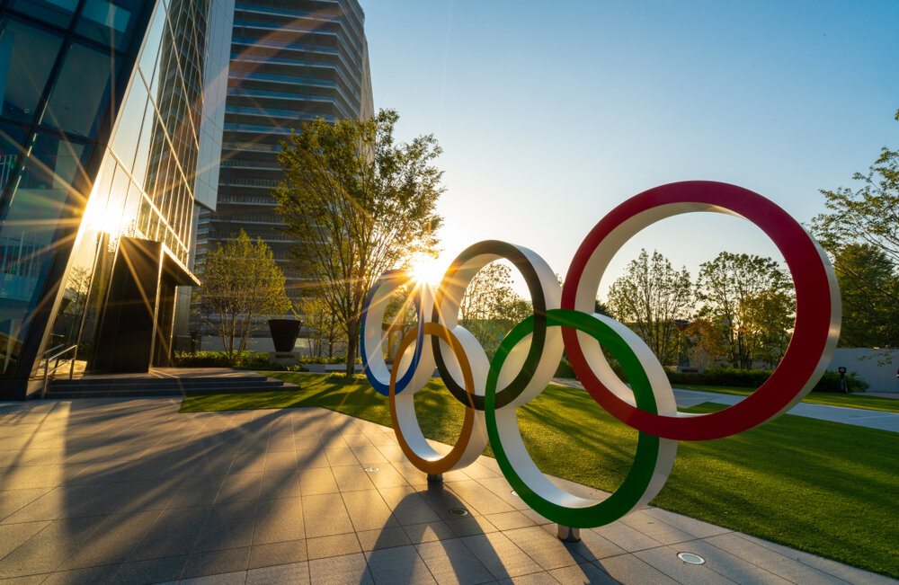 Tokyo 2020 Marketing Olympic Rings