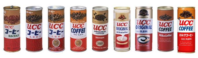 UCC Canned Coffee Japan.