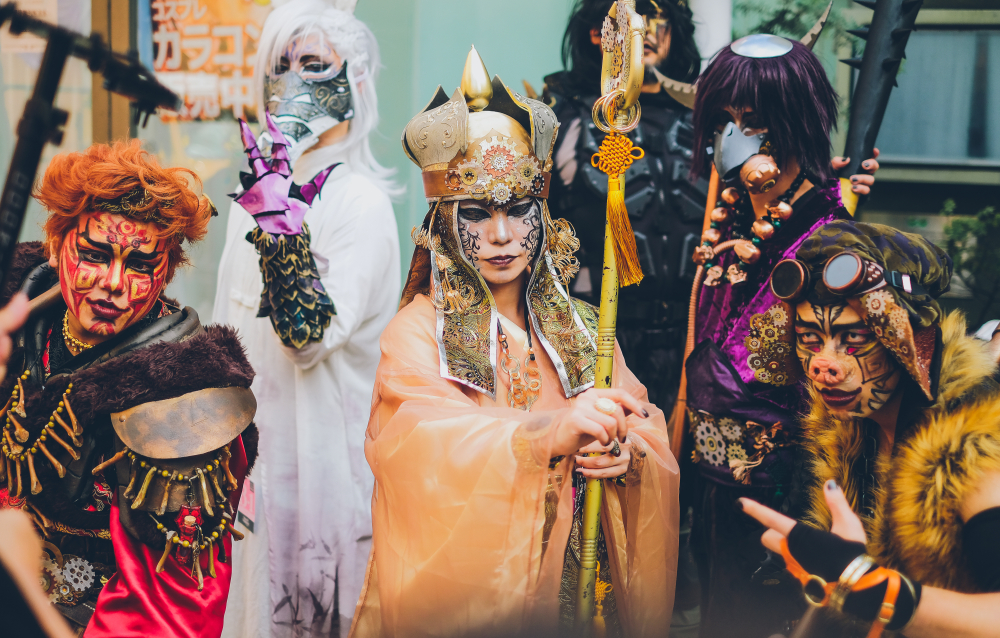 Costume drive for free Halloween pop-up