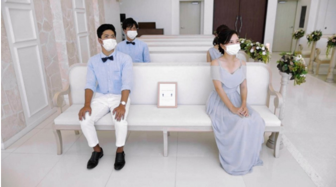 Weddings in Japan Social Distancing